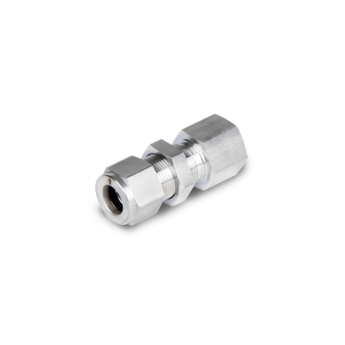 S-LOK Tube Fitting, Bulkhead Female Connector, Tube O.D 1/8in x 1/8in Female NPT
