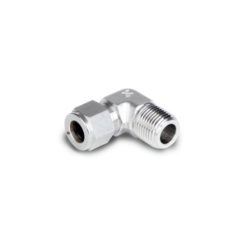 S-LOK Tube Fitting, 90° Male Elbow, Tube O.D 1/16in x 1/16in Male NPT