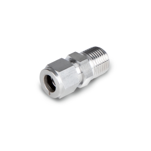 S-LOK Tube Fitting, Male Connector, Tube O.D 1/16in x 1/8in Male NPT