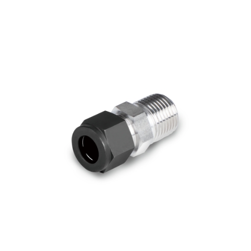 S-LOK Single Ferrule Tube Fitting, Thermocouple Connector, Tube O.D 1/16in x 1/16in Male NPT