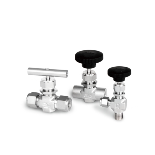 SNV50 Series, Integral Bonnet Needle Valve, Straight Type, Vee Stem, Bar Handle, Female NPT 1/8in
