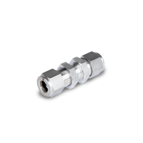 S-LOK Tube Fitting, Bulkhead Union, Tube O.D 1/8in