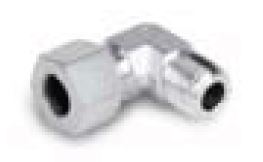 Tube Fitting DIN 2353, Tube to Tube, 6mm Tube OD x  1/8Male NPT Thread